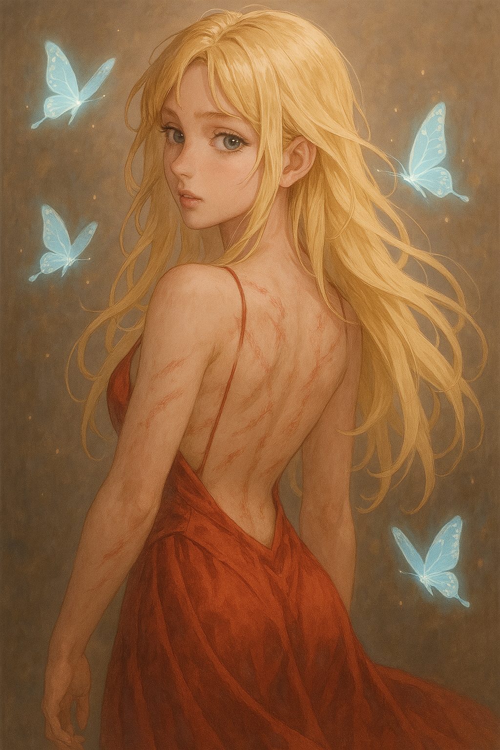 Illustration of Tisaanah from Daughter of No Worlds